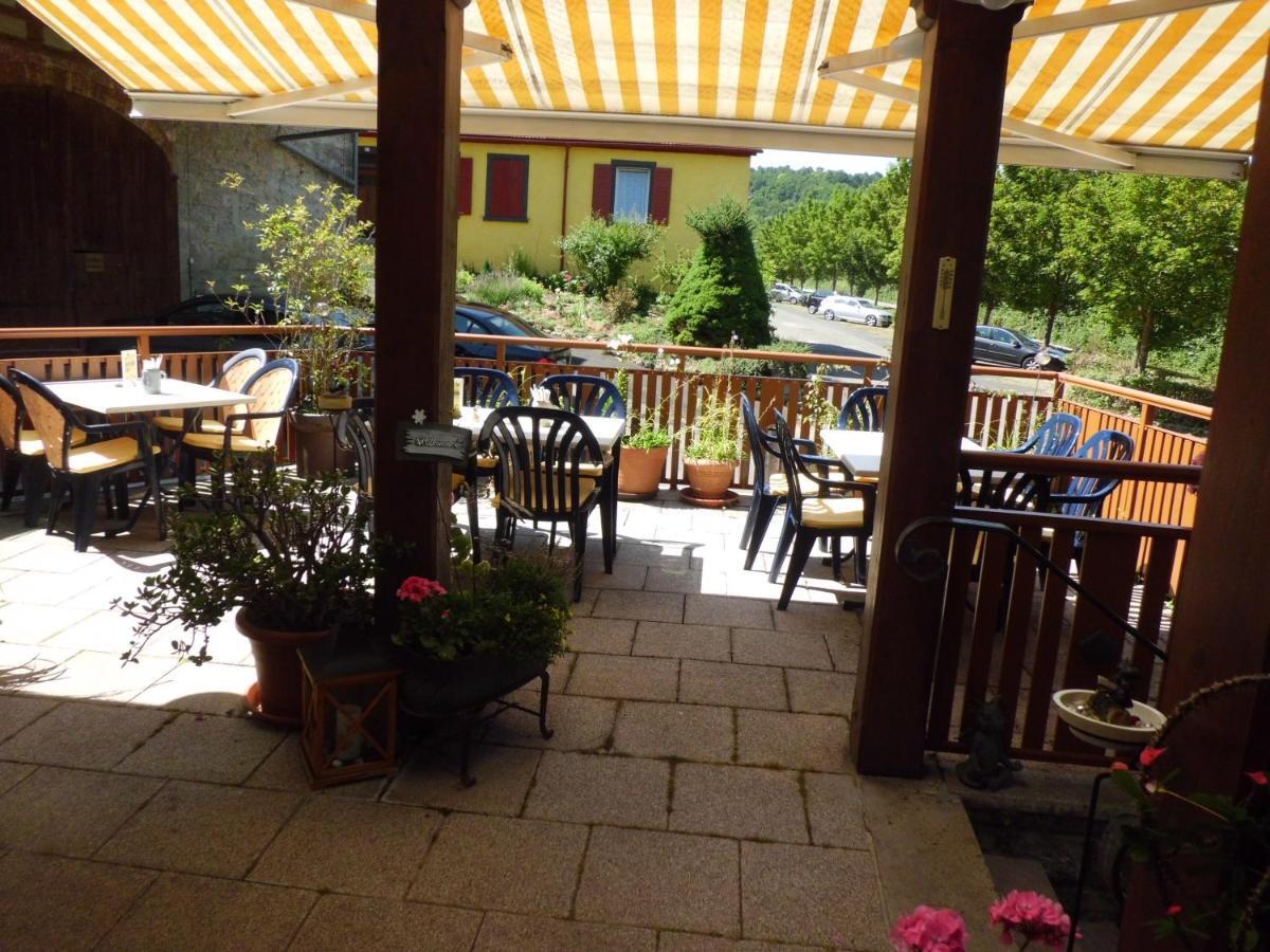 Restaurant - Pension Herrgottstal Креглинген Екстериор снимка